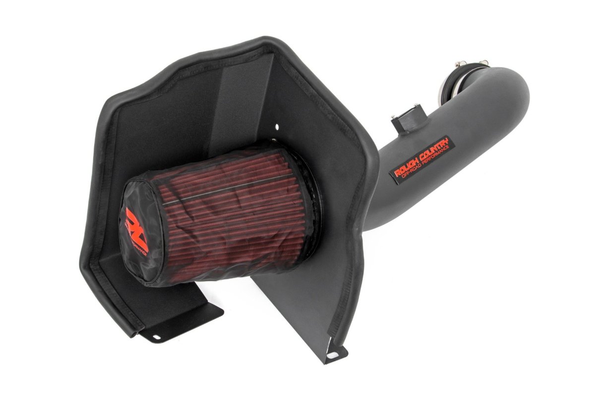 GMC Sierra 3500 HD Performance Air Intake - Rough Country - 6.6L w/Pre-Filter - '17-'19